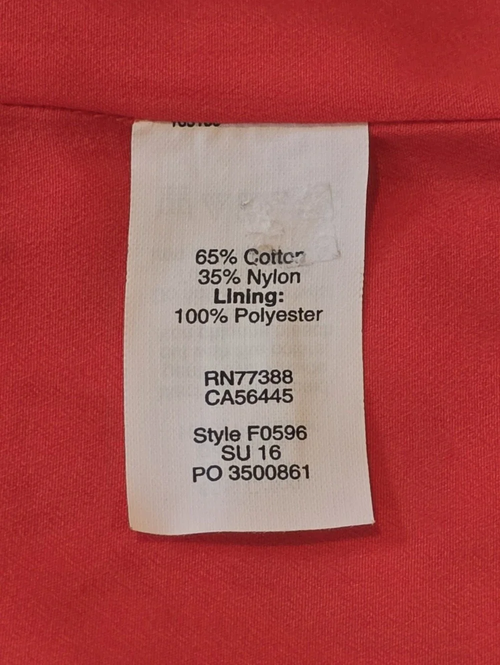 J. Crew Red Lace Short-Sleeve Blouse Size 8